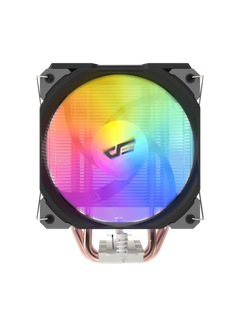 Darkflash U400 Tower ARGB CPU Air Cooler - Black-5