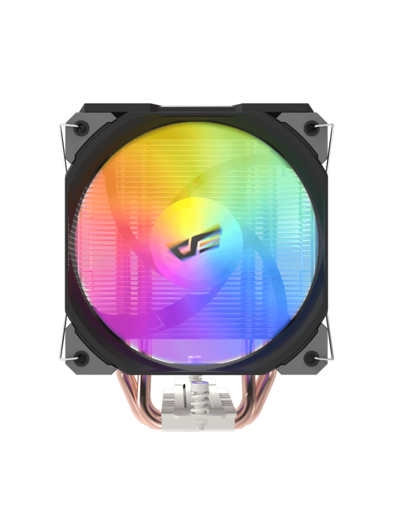 Darkflash U400 Tower ARGB CPU Air Cooler - Black-5