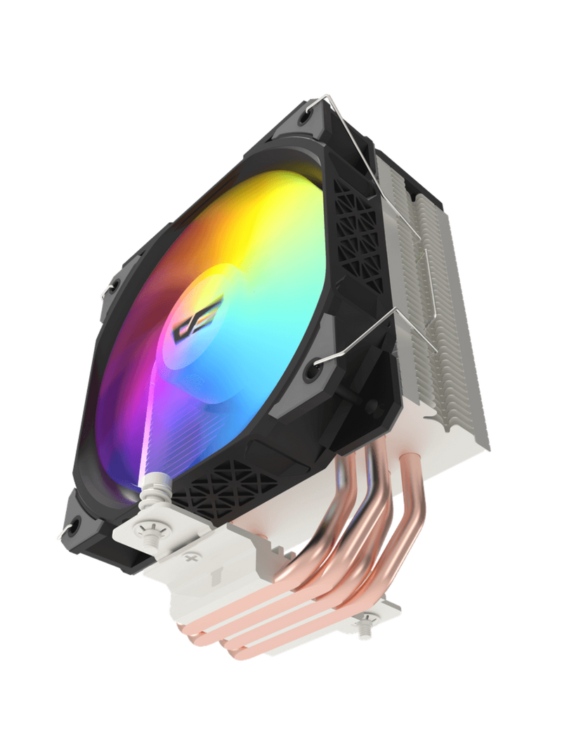 Darkflash U400 Tower ARGB CPU Air Cooler - Black-3