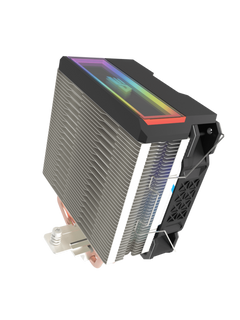 Darkflash U400 Tower ARGB CPU Air Cooler - Black-4