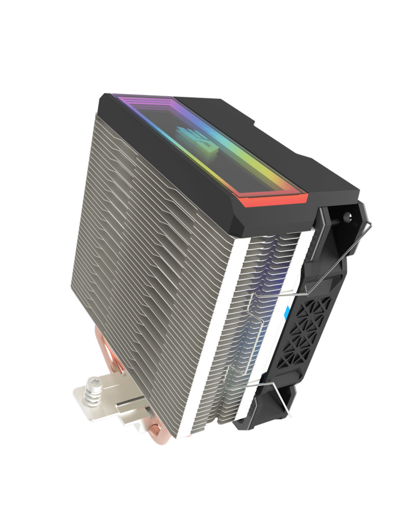 Darkflash U400 Tower ARGB CPU Air Cooler - Black-4