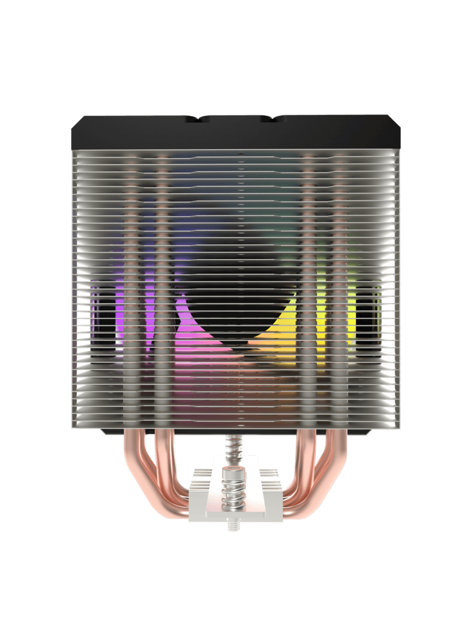 Darkflash M400 Tower CPU Air Cooler with Temperature Digital Display - Black-4
