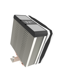 Darkflash M400 Tower CPU Air Cooler with Temperature Digital Display - Black & White-6