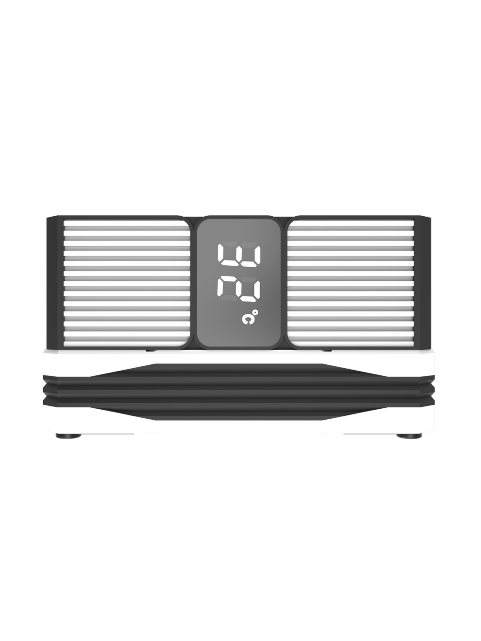 Darkflash M400 Tower CPU Air Cooler with Temperature Digital Display - Black & White-3