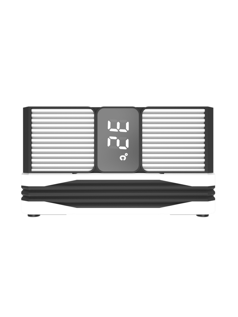 Darkflash M400 Tower CPU Air Cooler with Temperature Digital Display - Black & White-3