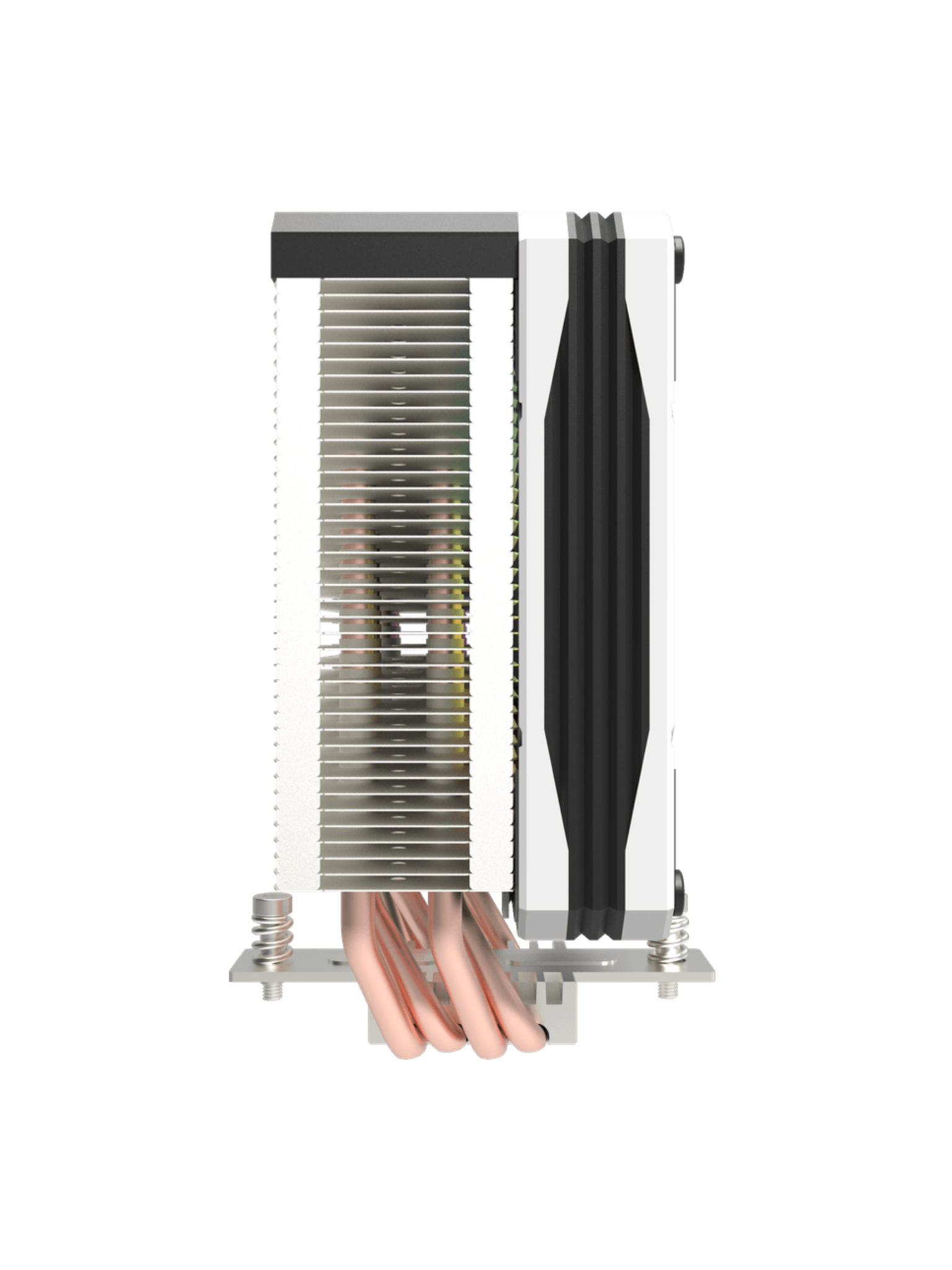 Darkflash M400 Tower CPU Air Cooler with Temperature Digital Display - Black & White-5