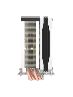 Darkflash M400 Tower CPU Air Cooler with Temperature Digital Display - Black & White-5