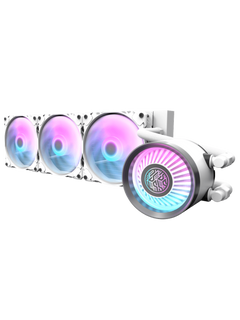Darkflash Nebula DN360 ARGB 360mm CPU Liquid Cooler - White-1