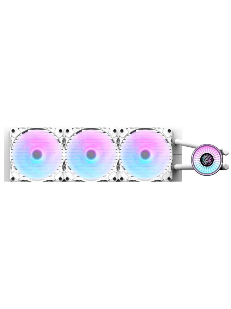 Darkflash Nebula DN360 ARGB 360mm CPU Liquid Cooler - White-2