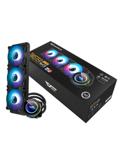 Darkflash DX360 ARGB 360mm CPU Liquid Cooler - Black-4