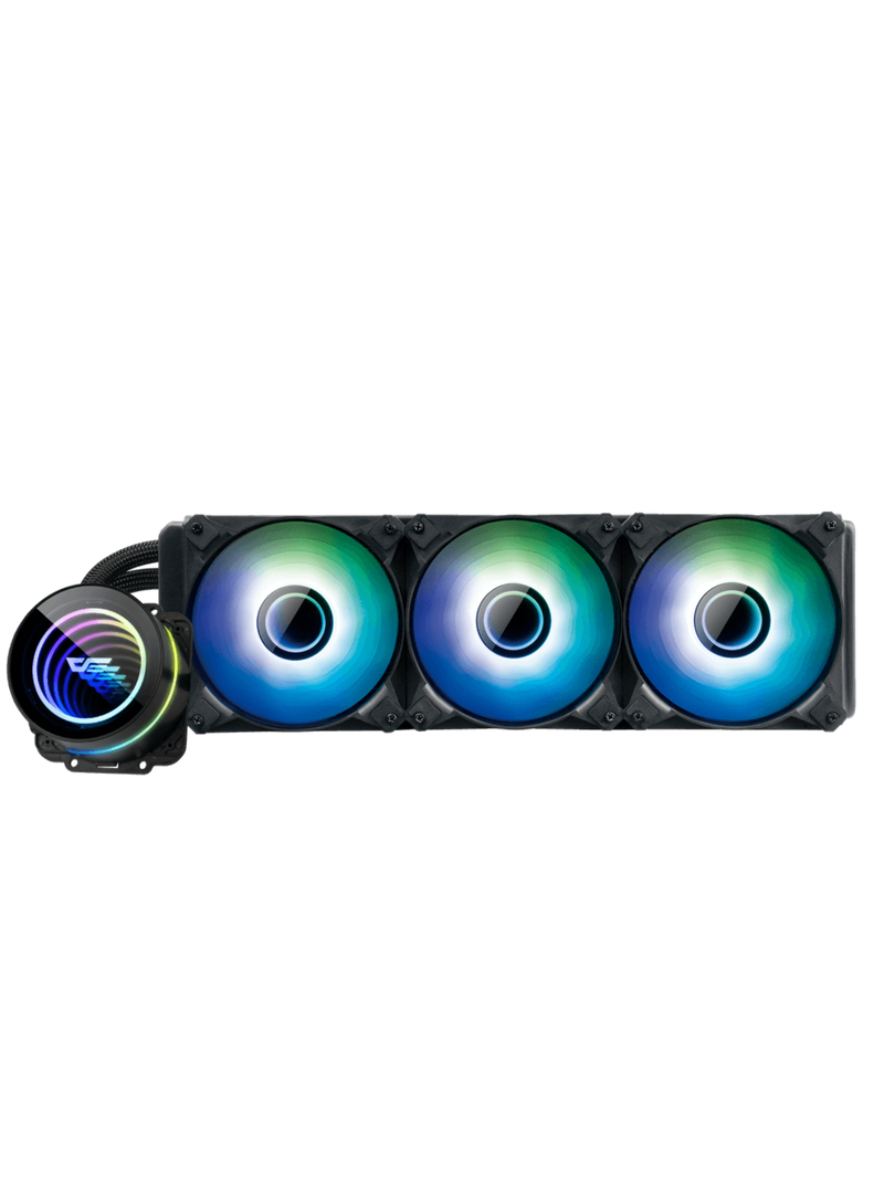 Darkflash DX360 ARGB 360mm CPU Liquid Cooler - Black-3