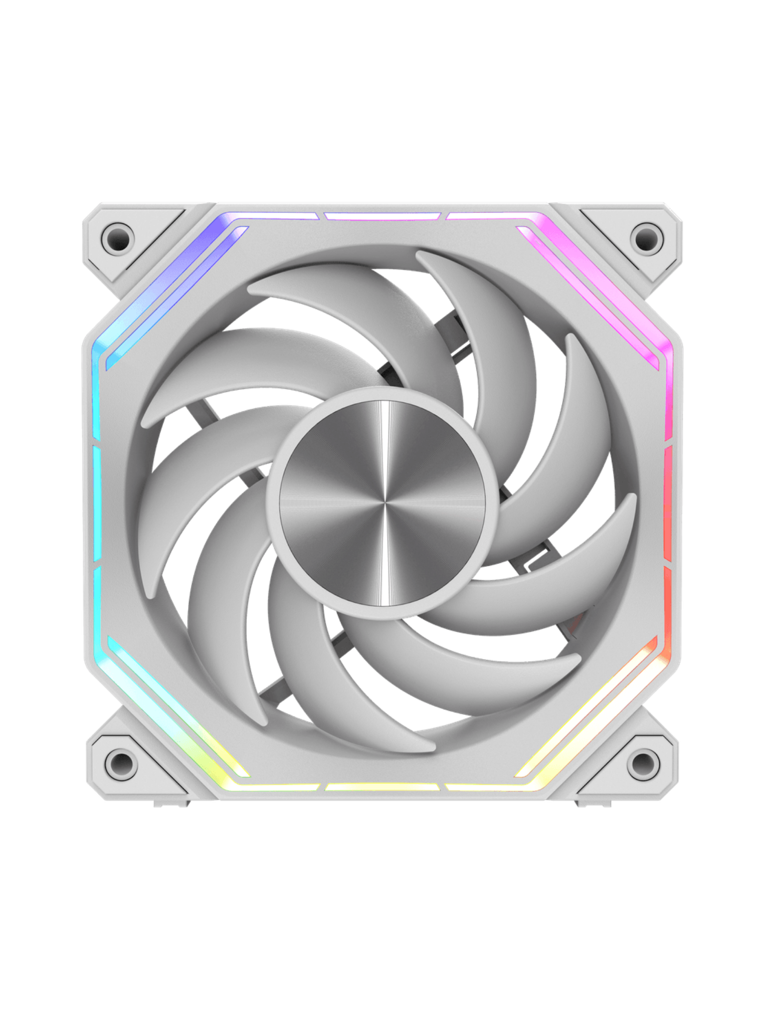 Darkflash INF34 Reverse 120mm ARGB Infinity Fan - White