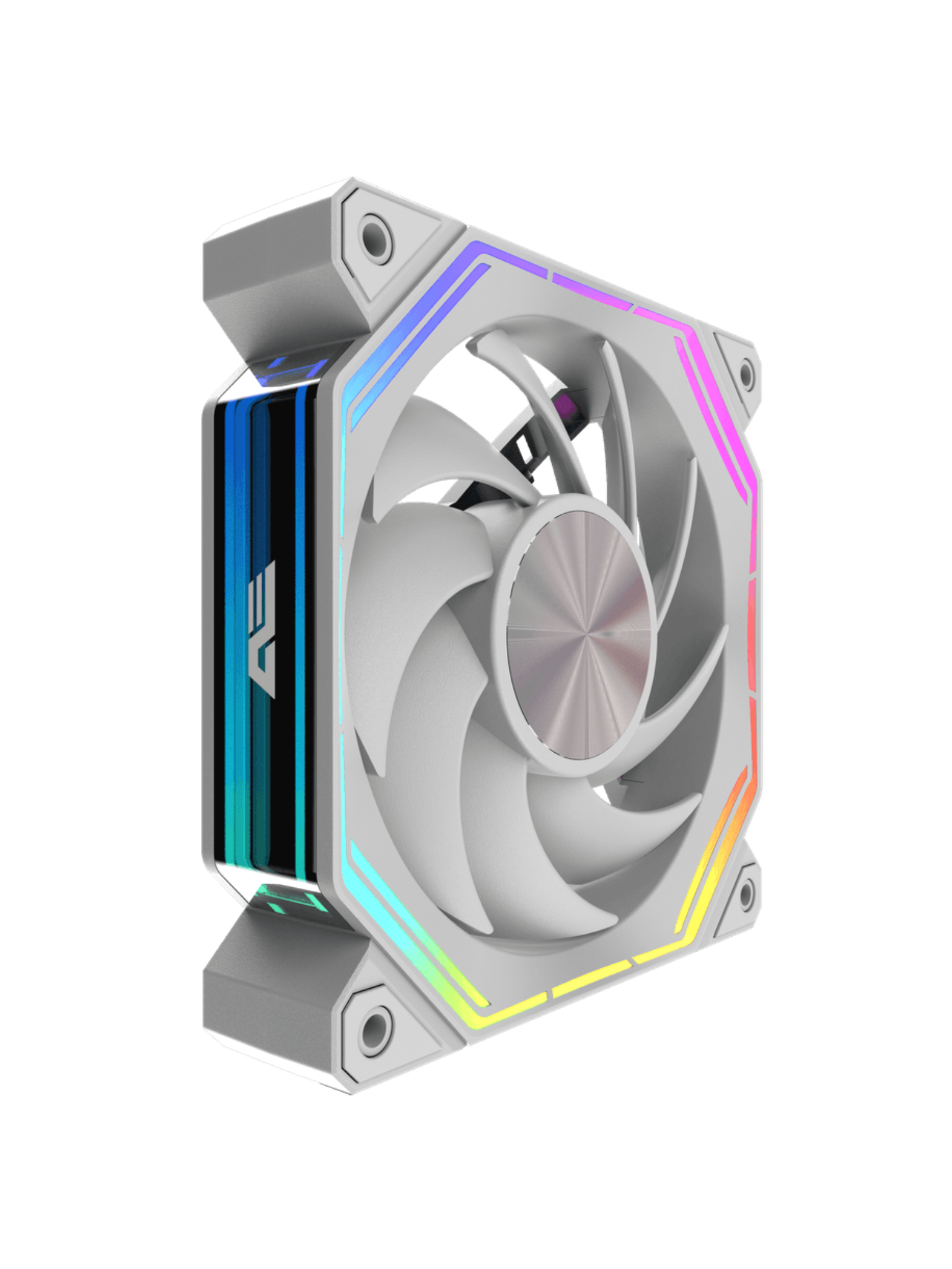 Darkflash INF34 Reverse 120mm ARGB Infinity Fan - White-2