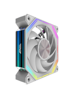 Darkflash INF34 Reverse 120mm ARGB Infinity Fan - White-2