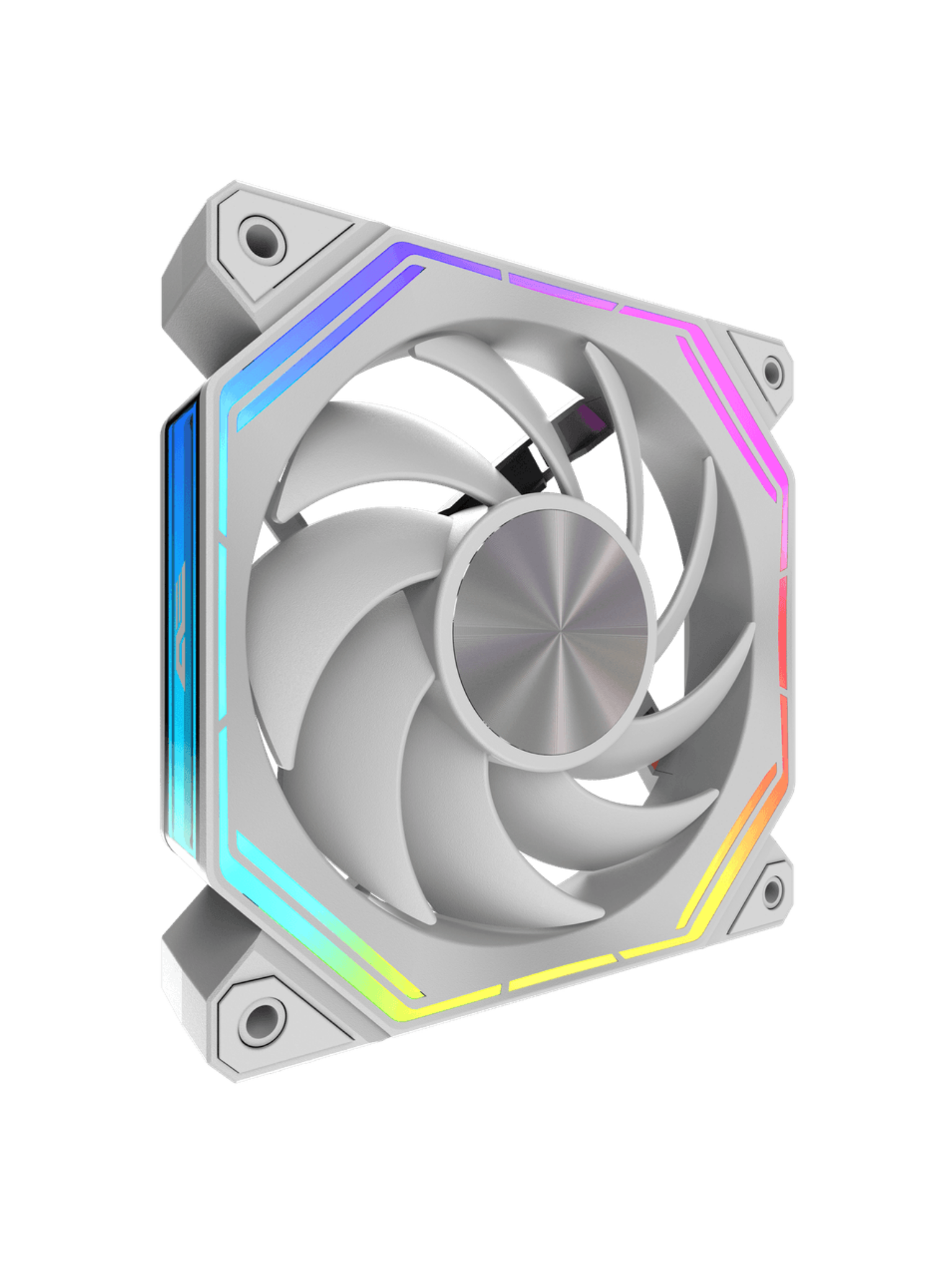 Darkflash INF34 Reverse 120mm ARGB Infinity Fan - White-3