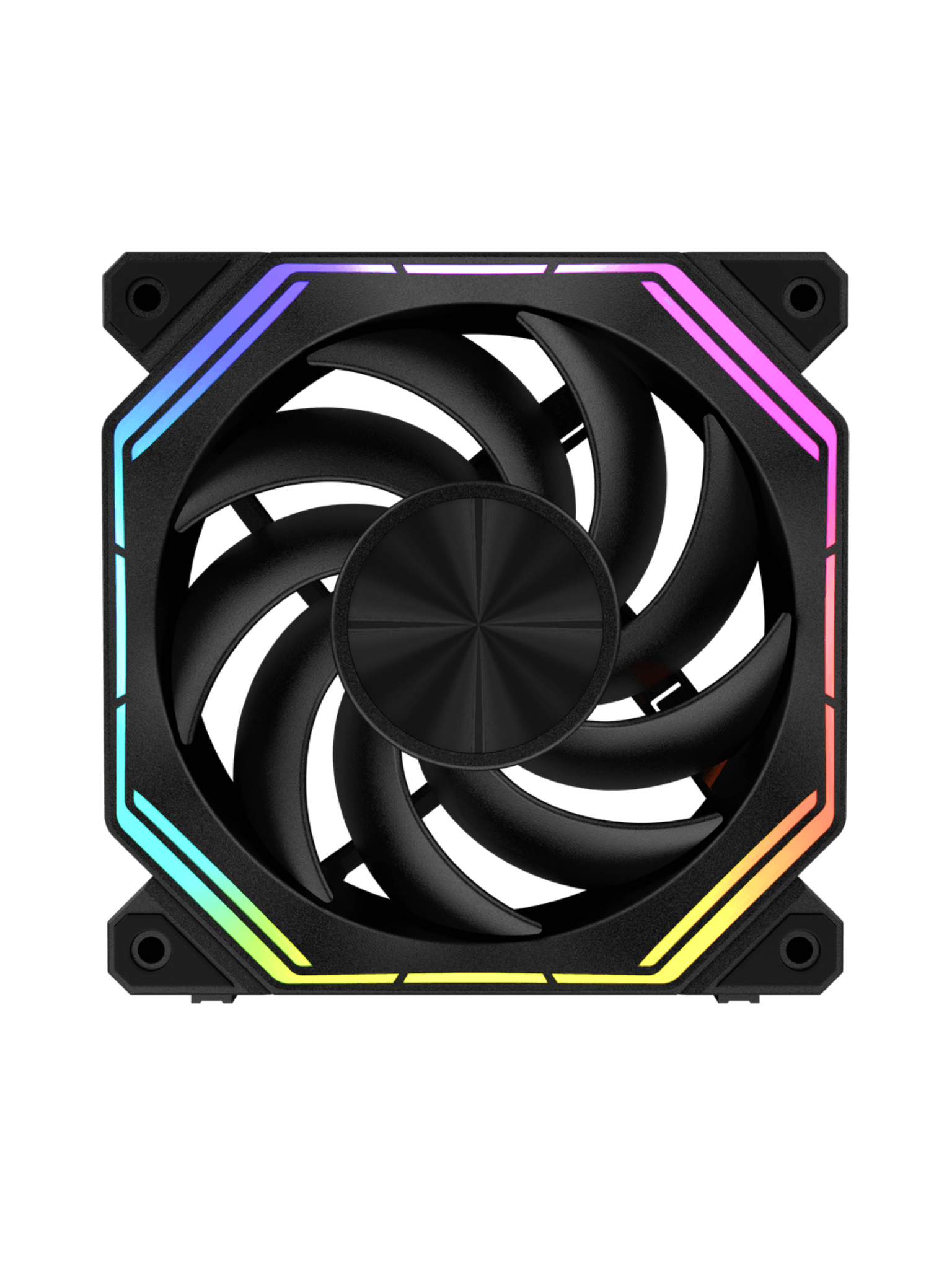 Darkflash INF34 Reverse 120mm ARGB Infinity Fan - Black