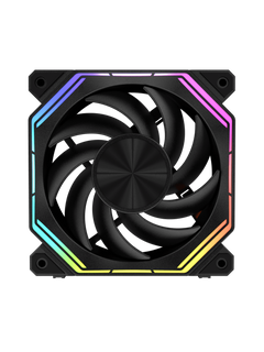 Darkflash INF34 Reverse 120mm ARGB Infinity Fan - Black-1