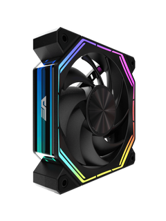 Darkflash INF34 Reverse 120mm ARGB Infinity Fan - Black-2