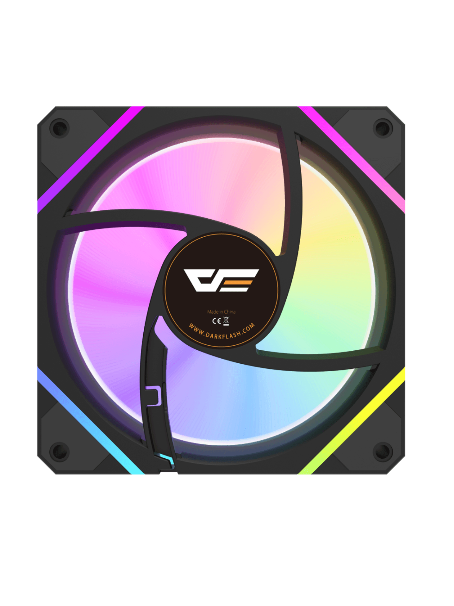 Darkflash DM12 Pro Normal Blade 120mm ARGB Fan - Black-4