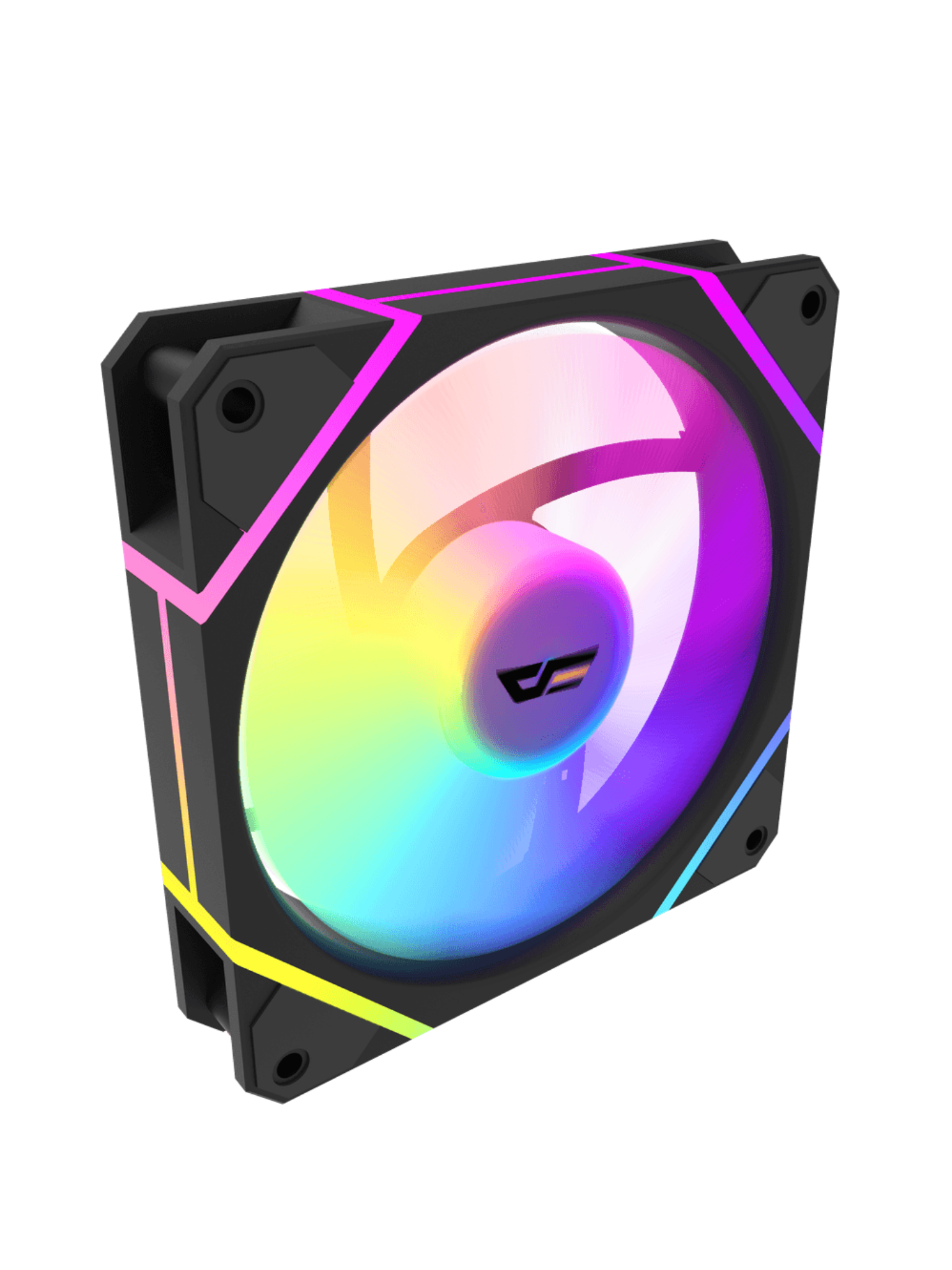 Darkflash DM12 Pro Normal Blade 120mm ARGB Fan - Black-2