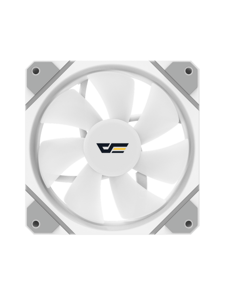 Darkflash DM12 Pro Normal Blade 120mm ARGB Fan - White-6
