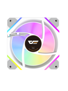 Darkflash DM12 Pro Normal Blade 120mm ARGB Fan - White-5