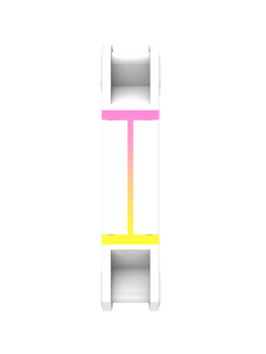 Darkflash DM12 Pro Normal Blade 120mm ARGB Fan - White-4