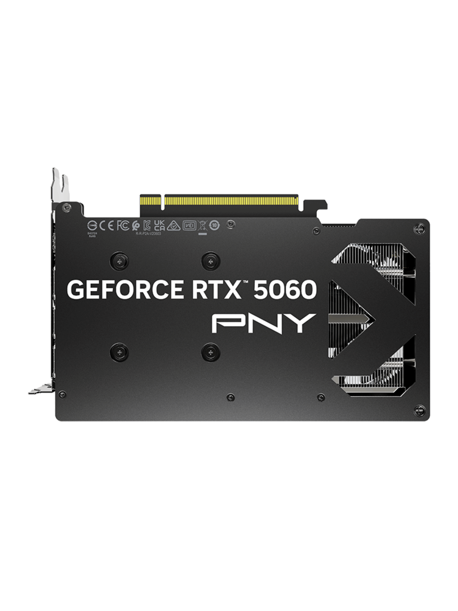PNY GeForce RTX 5060 8GB GDDR7 - Dual Fans - DLSS 4 - Black-10