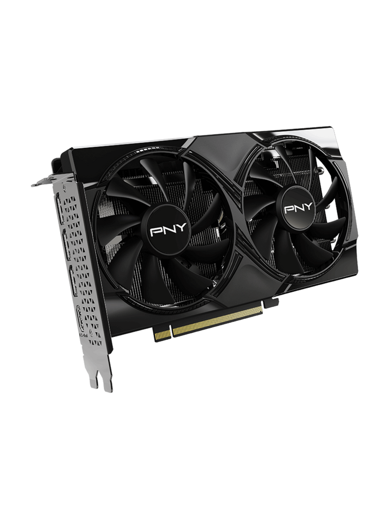 PNY GeForce RTX 5060 8GB GDDR7 - Dual Fans - DLSS 4 - Black-4