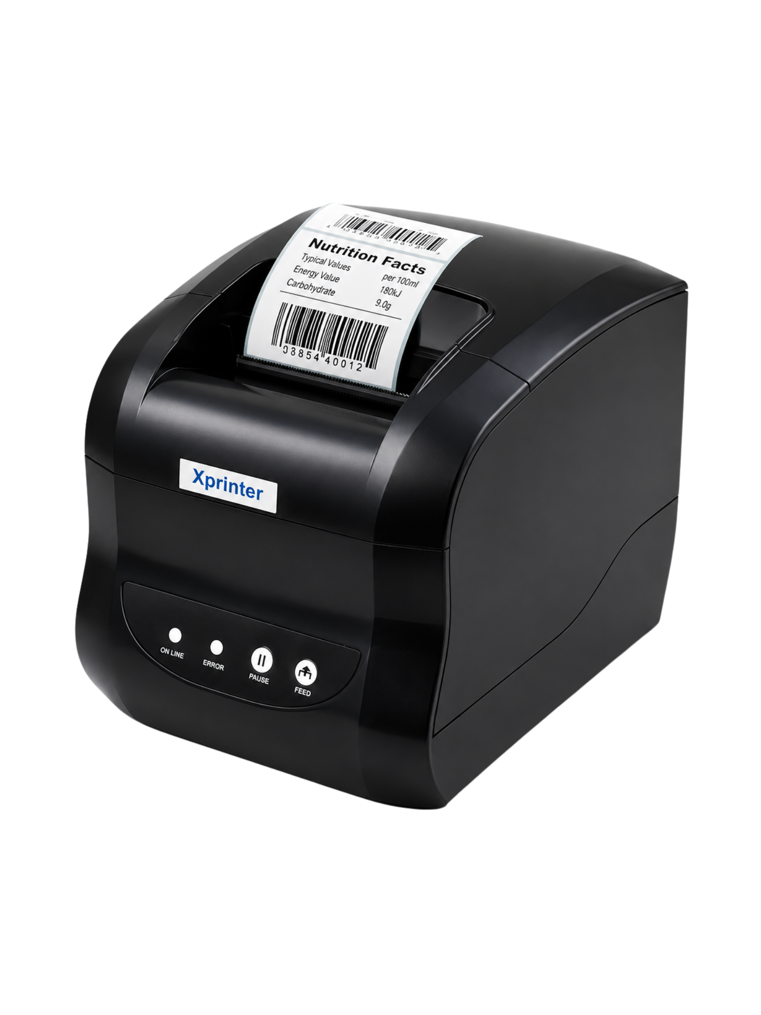 Xprinter XP-365B 80mm Thermal Label / Barcode Printer - USB - Black-2