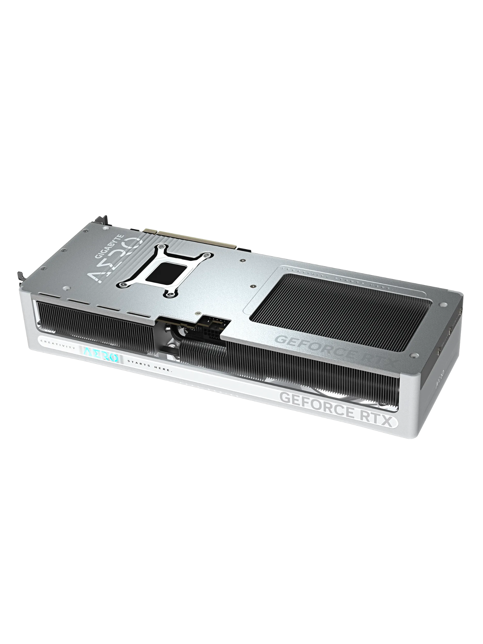 Gigabyte GeForce RTX 5070 AERO OC 12GB GDDR7   - Triple Fans - Silver / White-8