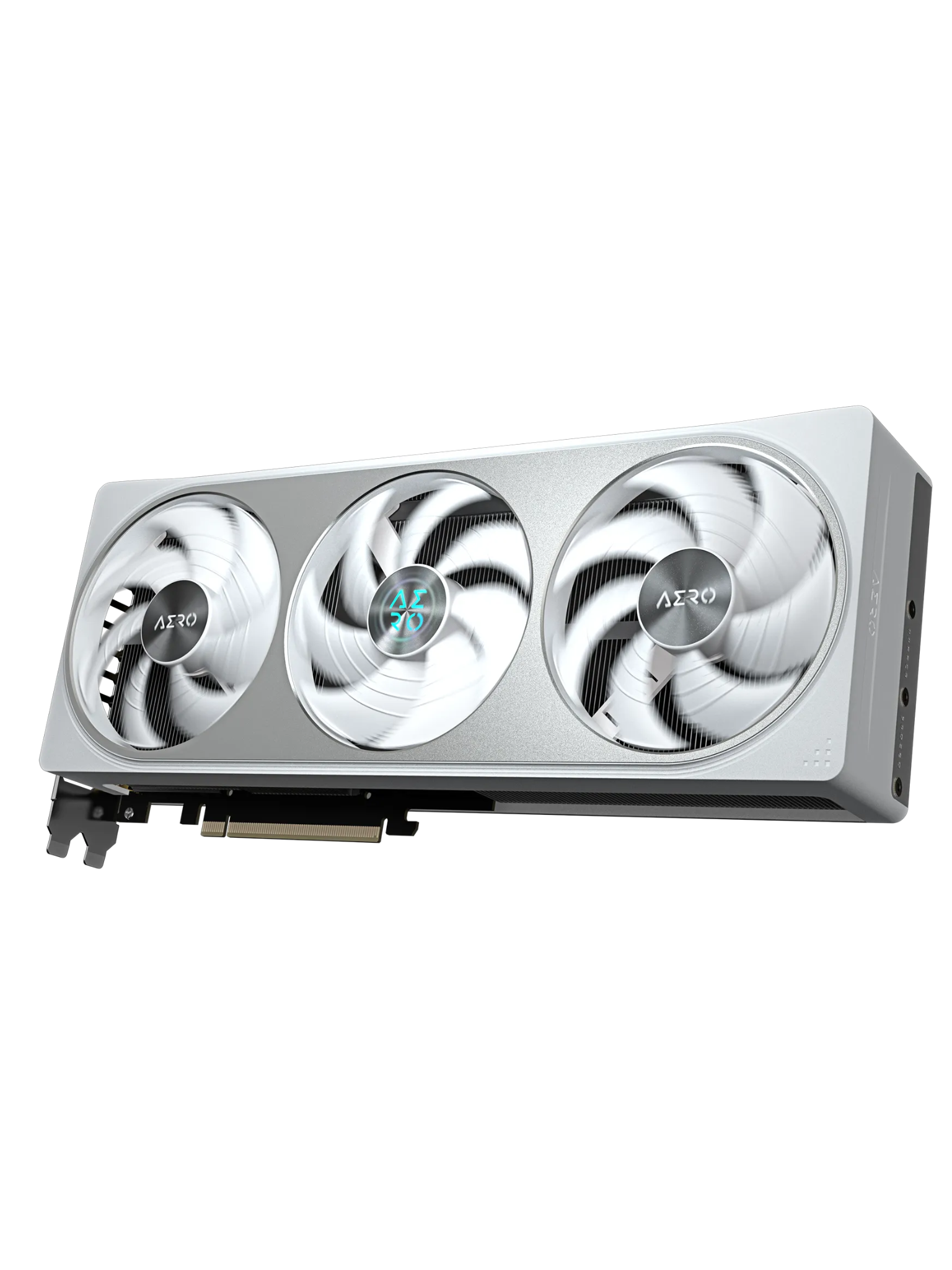 Gigabyte GeForce RTX 5070 AERO OC 12GB GDDR7   - Triple Fans - Silver / White-2