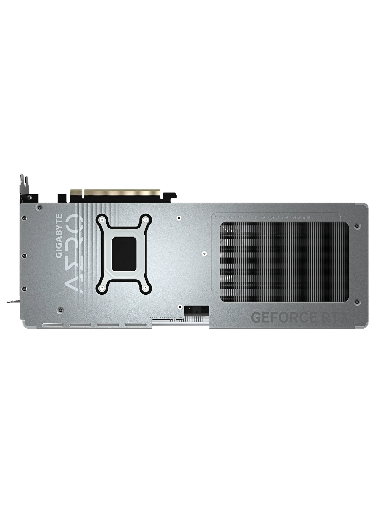 Gigabyte GeForce RTX 5070 AERO OC 12GB GDDR7   - Triple Fans - Silver / White-9