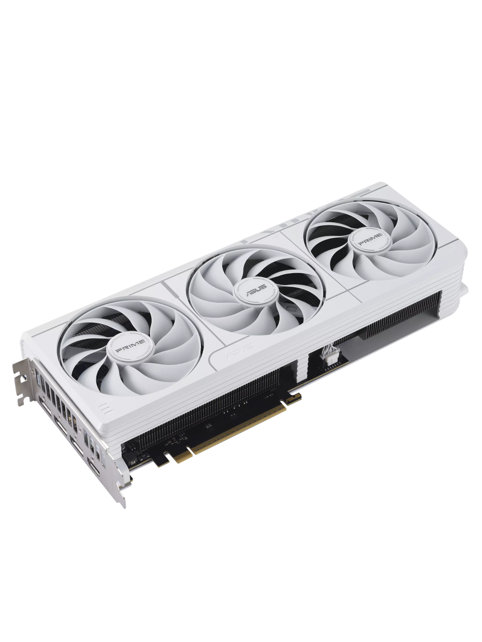 Asus Prime GeForce RTX 5070 White OC Edition 12GB GDDR7 - Triple Fans - White-5
