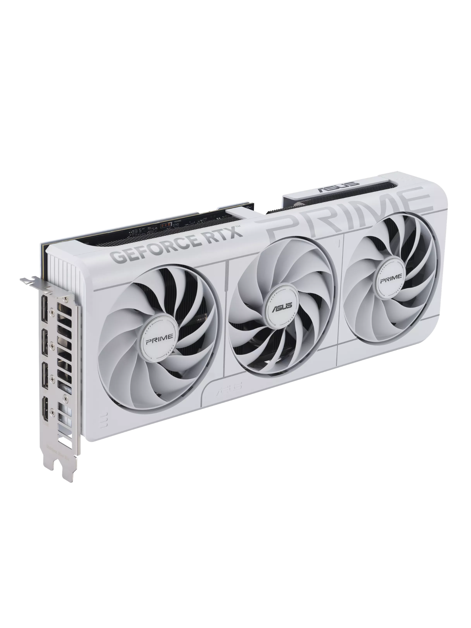 Asus Prime GeForce RTX 5070 White OC Edition 12GB GDDR7 - Triple Fans - White-4