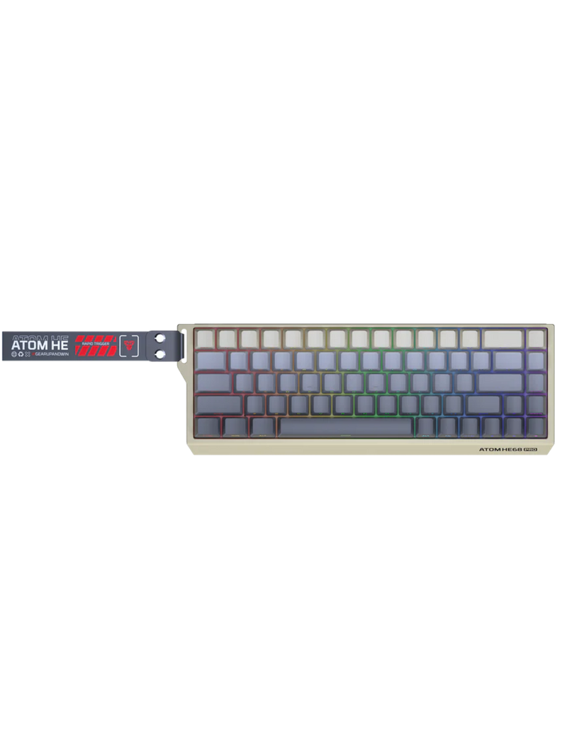 Fantech Atom Pro HE68 68% Magnetic Switch Gaming Keyboard - Tri-Mode - Wired, Wireless, Bluetooth - Rechargeable -  8K Polling Rate-4