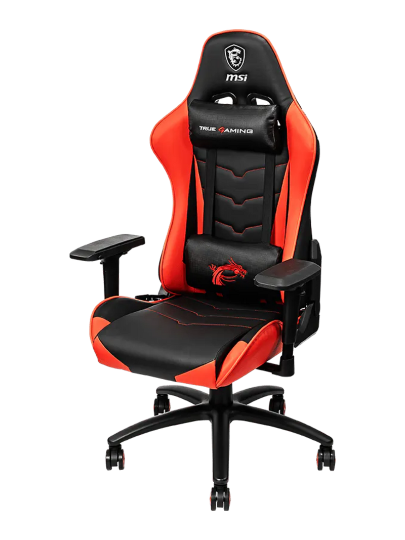 MSI MAG CH120 Black & Red Gaming Chair-2