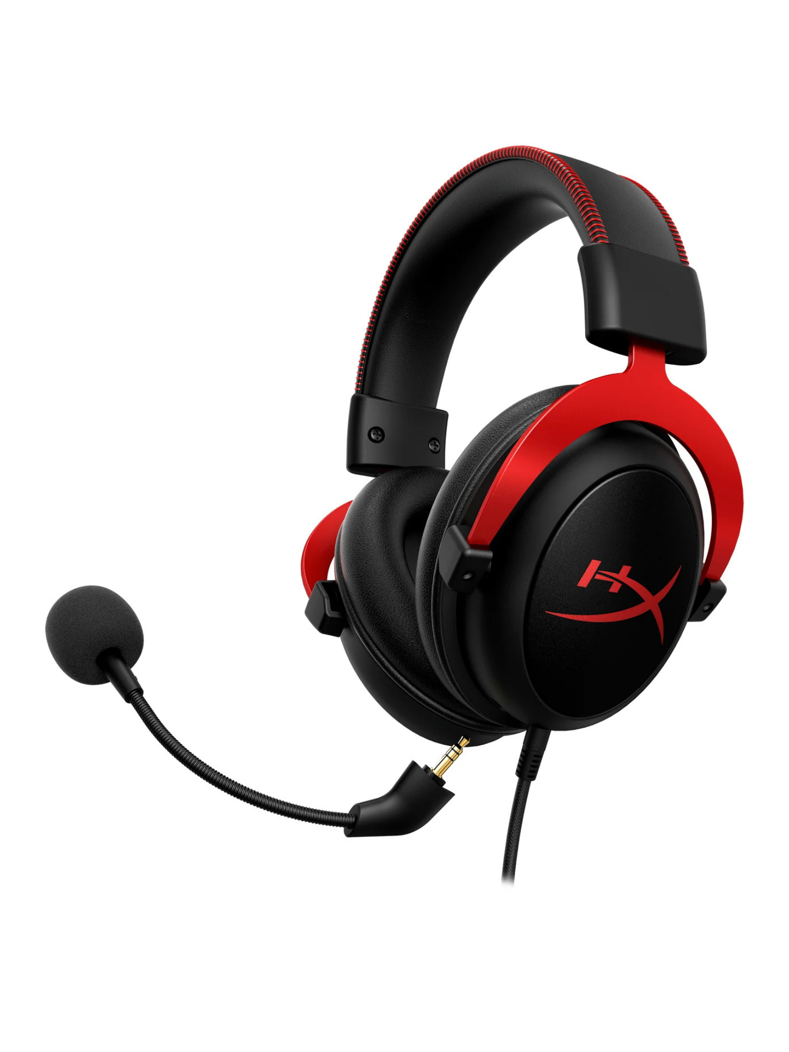 HyperX Cloud II Wired Gaming Headset - Black/Red-4
