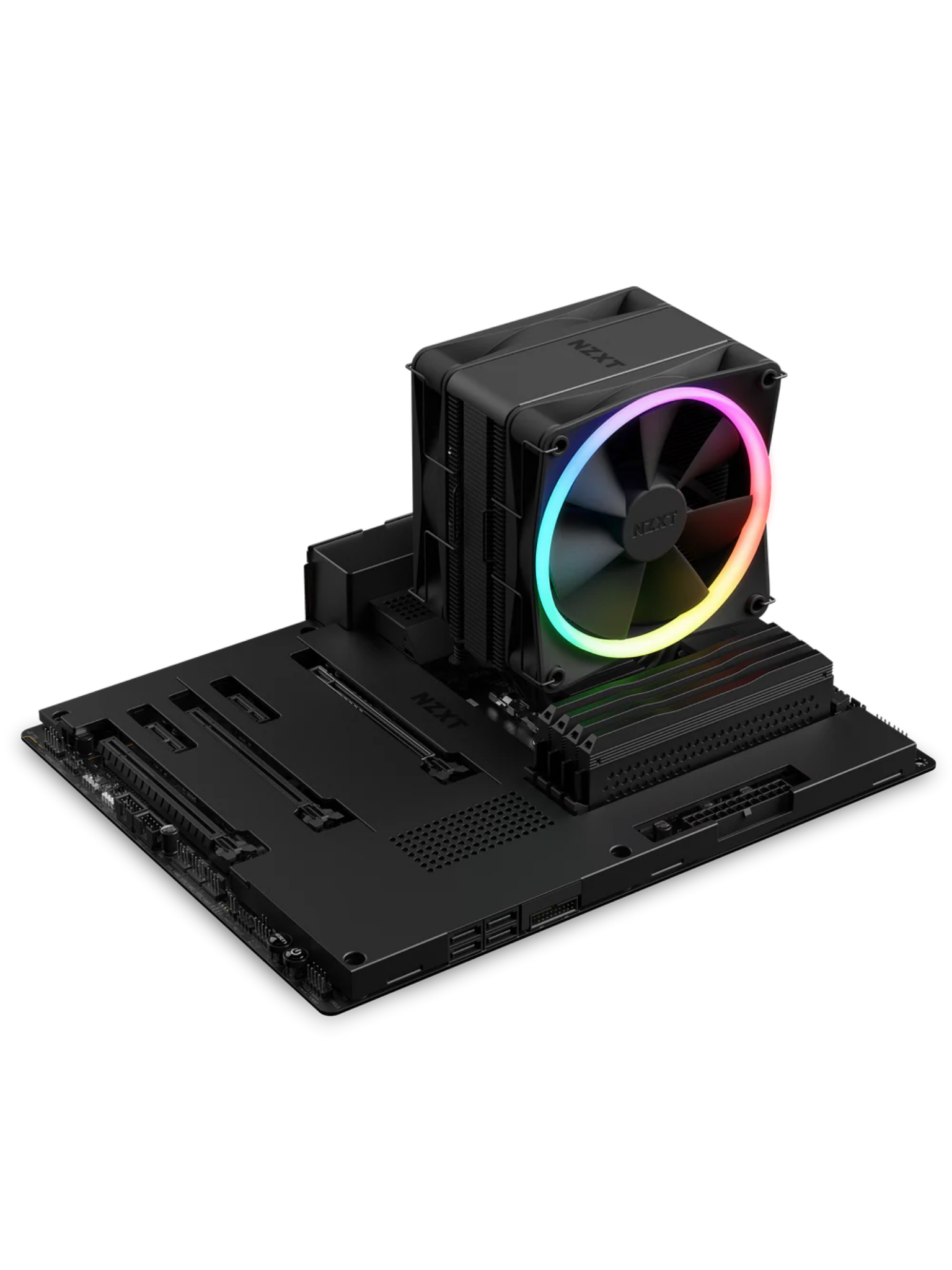 NZXT T120 RGB CPU Air Cooler - Black-3