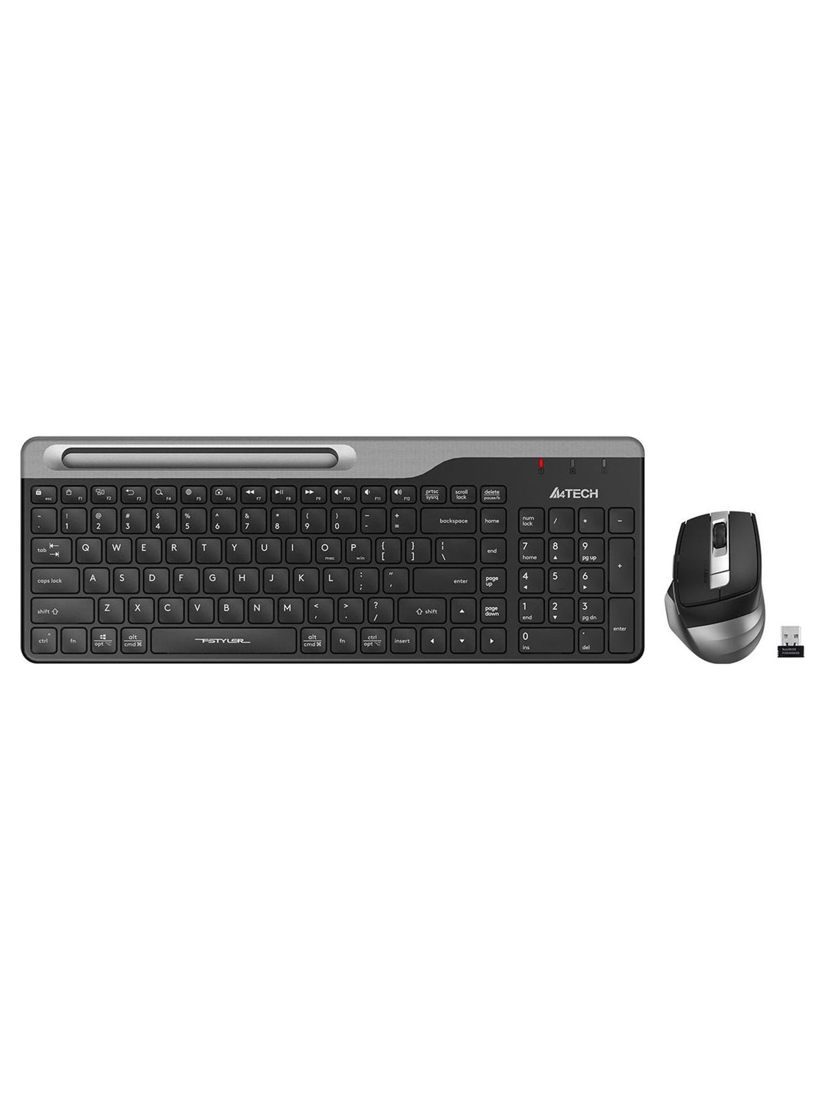 A4Tech Fstyler FB2535C Bluetooth & 2.4G Keyboard & Mouse Combo