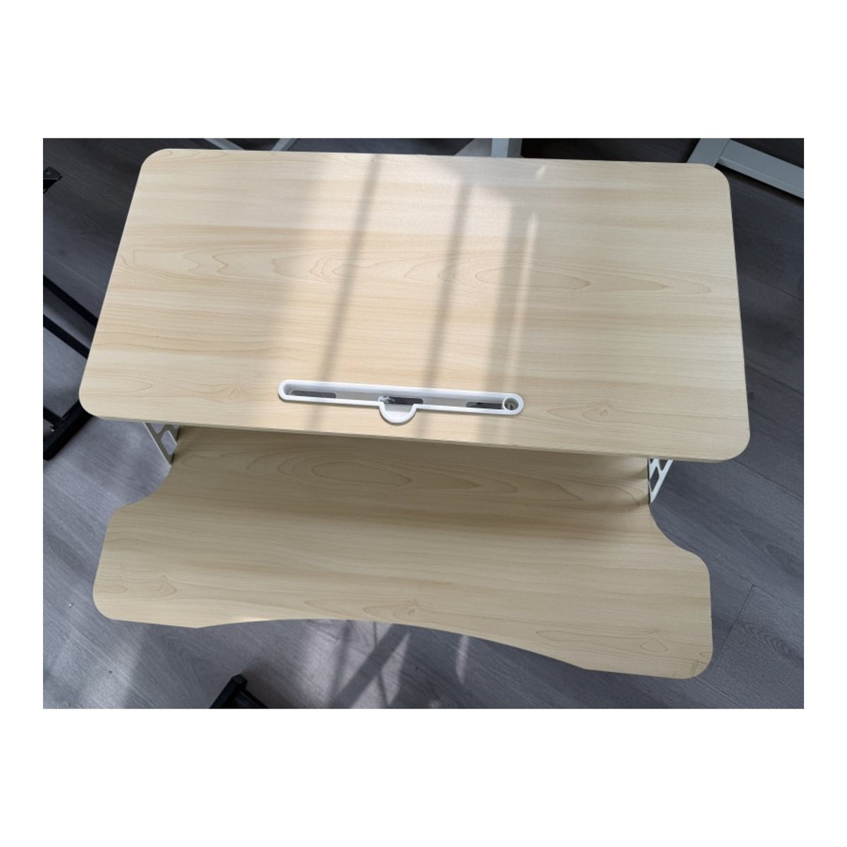 Adjustable Gas Spring Sit-Stand Desk Riser - view 11
