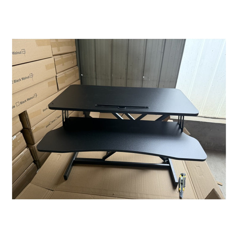 Adjustable Gas Spring Sit-Stand Desk Riser - view 2