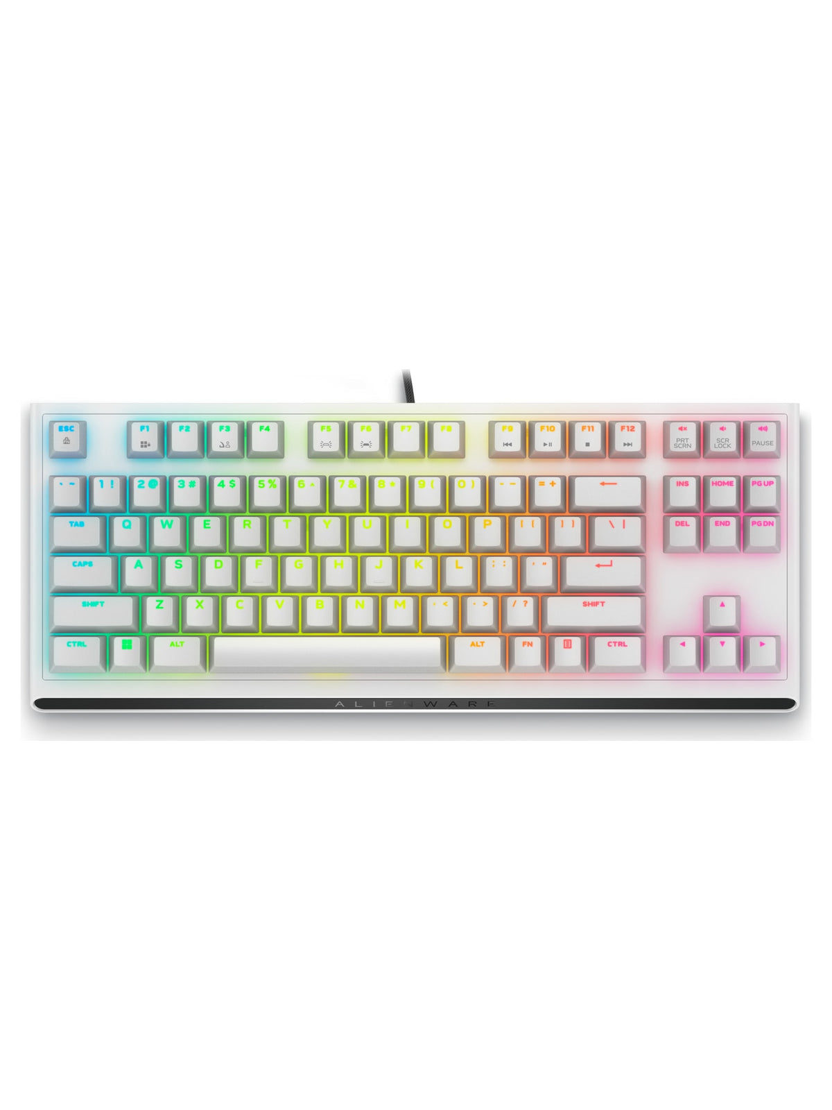 Alienware AW420K Tenkeyless Mechanical Gaming Keyboard, Cherry MX Red, RGB - view 2