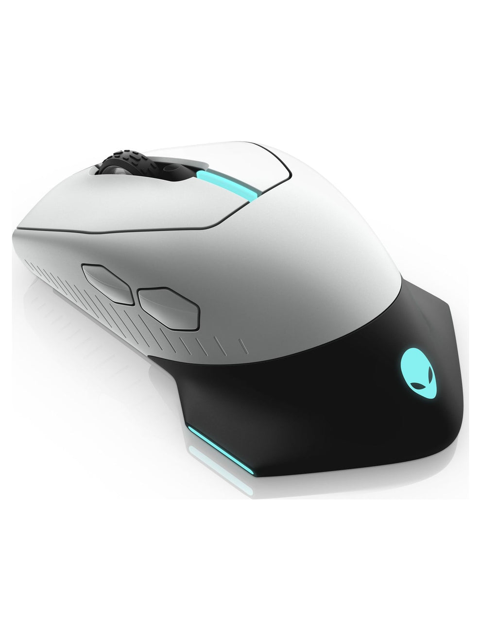 Alienware AW610M Wired/Wireless Gaming Mouse, 16000 DPI - Lunar Light ...