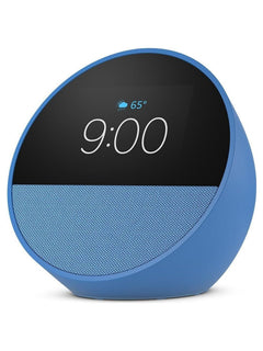 Amazon Echo Spot Smart Alarm Clock with Alexa, 2.83" Touchscreen - Ocean Blue - view 3