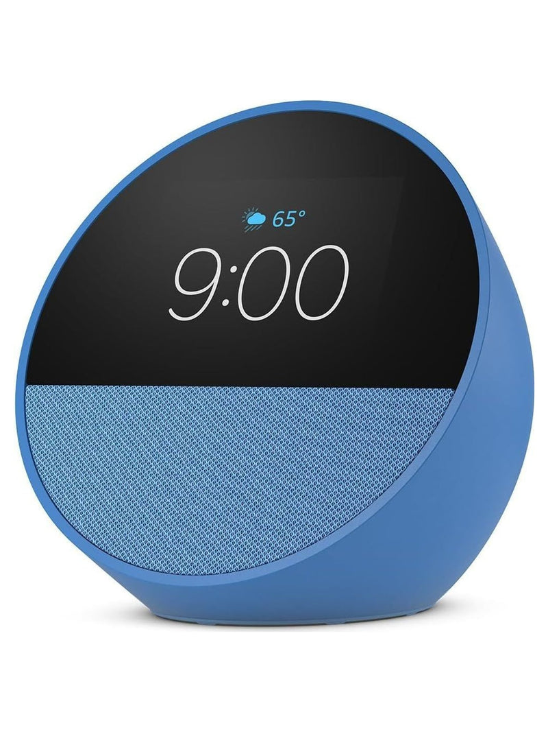 Amazon Echo Spot Smart Alarm Clock with Alexa, 2.83" Touchscreen - Ocean Blue - view 3