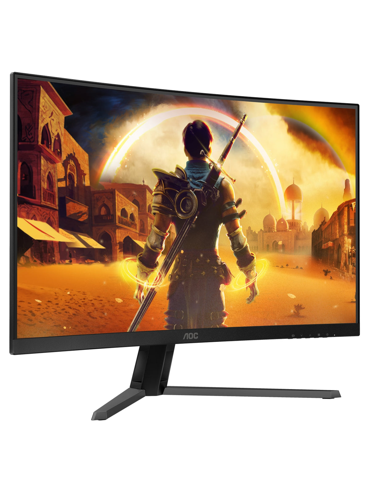 AOC 31.5" C32G42ZE Full HD 260Hz Curved VA Gaming Monitor - view 2