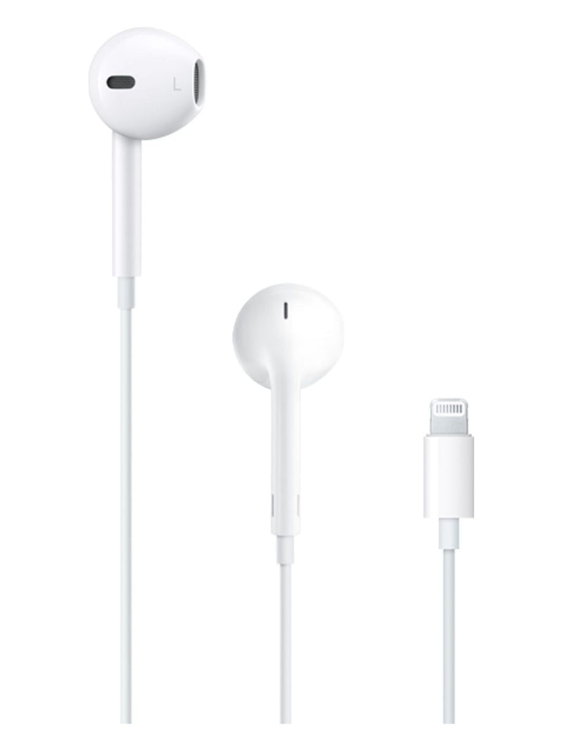 Apple EarPods with Lightning Connector, Wired Earphones with Remote and Mic