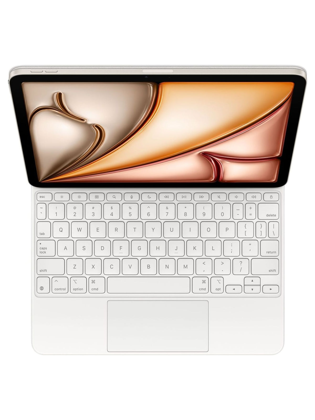 Apple Magic Keyboard for iPad Air 11-inch (M2 / M3 / M4) - White - view 6