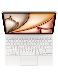 Apple Magic Keyboard for iPad Air 13-inch (M2 / M3 / M4) - White - view 6